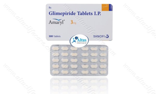 Amaryl tablets 3mg 3 e1661695050546