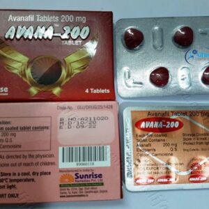 Avana 200 mg Tablets