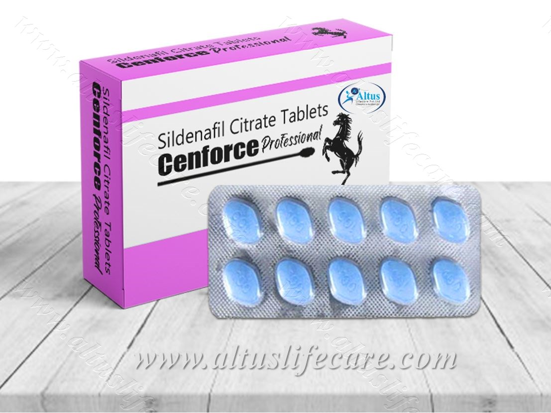 Cenforce Professional 100mg Tablet (Sildenafil Citrate 100mg)