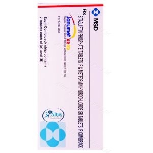 Janumet XR CP Tablet (Sitagliptin 100mg + Metformin 1000mg)