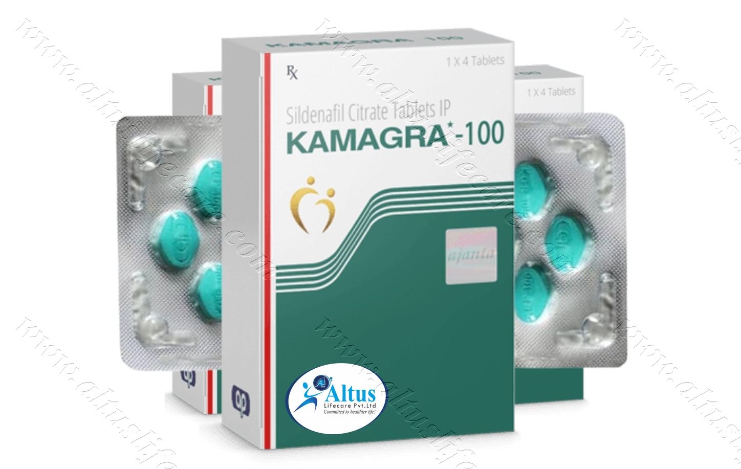 Kamagra Gold 100mg Tablet (Sildenafil Citrate 100mg)