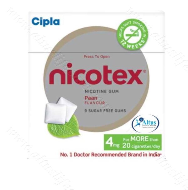 Nicotex paan flavour