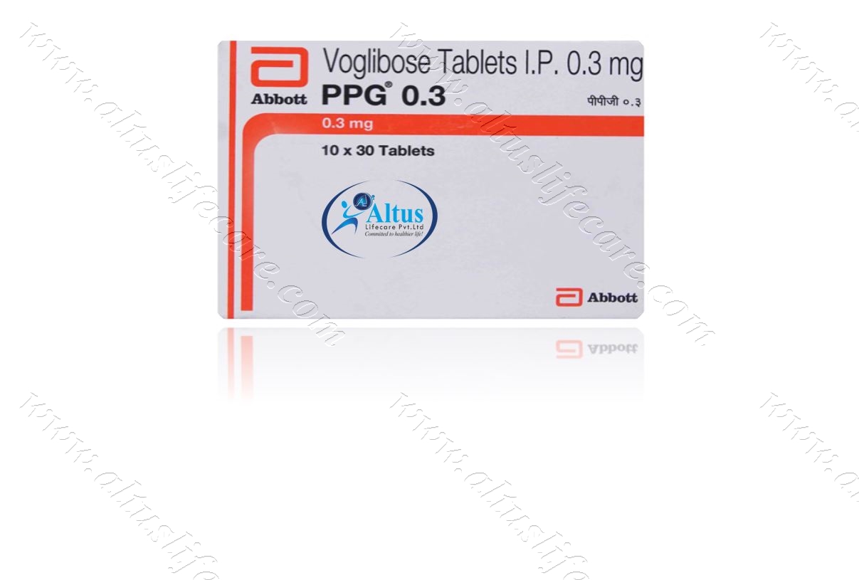 PPG 0.3 Tablet (Voglibose 0.3mg)