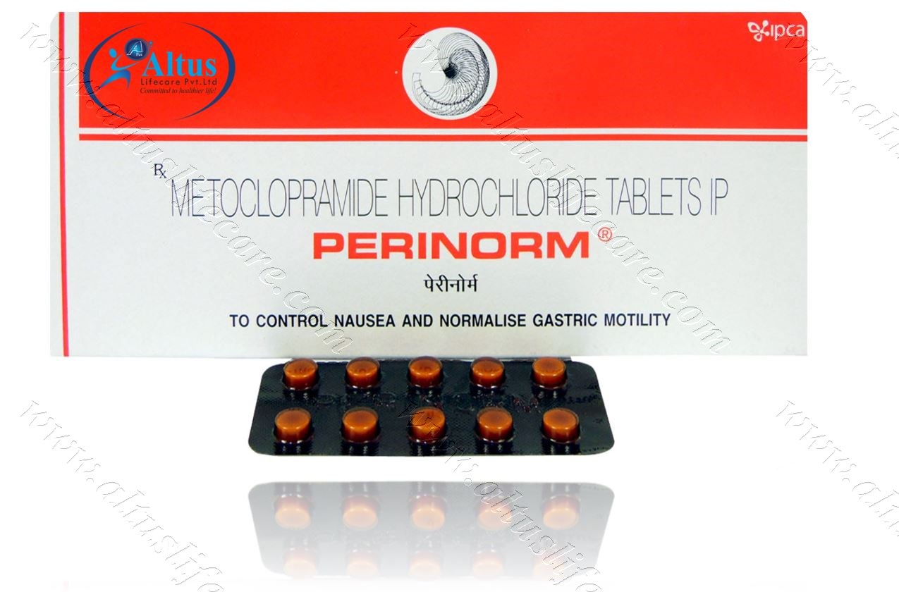 Buy Perinorm 10mg Tablet (Metoclopramide 10mg)