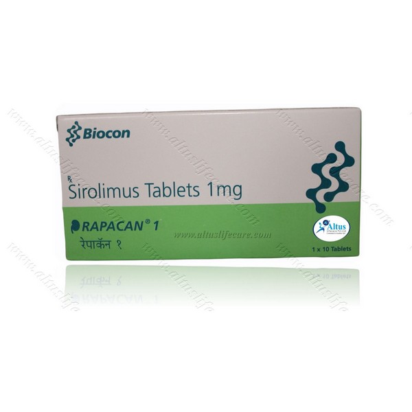 Buy Rapacan Tablets (Sirolimus 2mg)