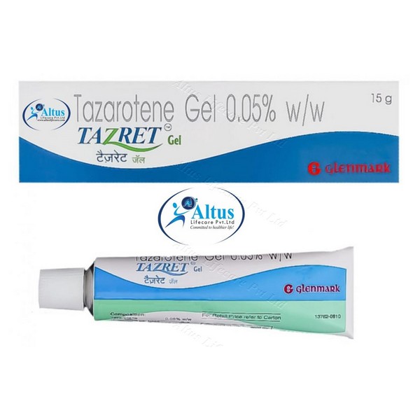 Tazret Gel | Tazarotene 0.05% | Buy Online