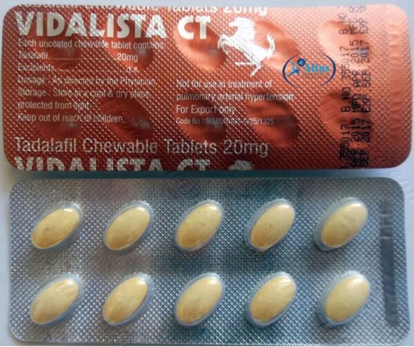 Vidalista Chewable Tablet 20mg 1