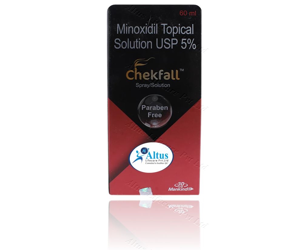 Buy Chekfall 5 Solution (Minoxidil 5%)