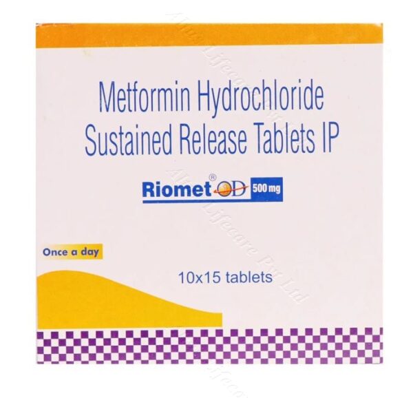 Riomet OD 500mg Tablet
