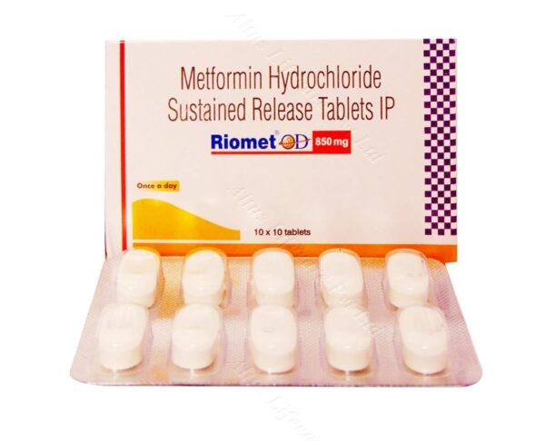 Riomet OD 850mg Tablet