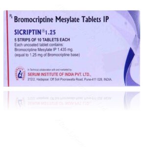 Sicriptin 1.25 Tablet