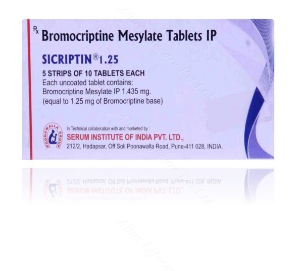Sicriptin 1.25 Tablet